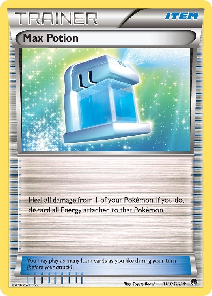 Max Potion (103/122) (BKP)