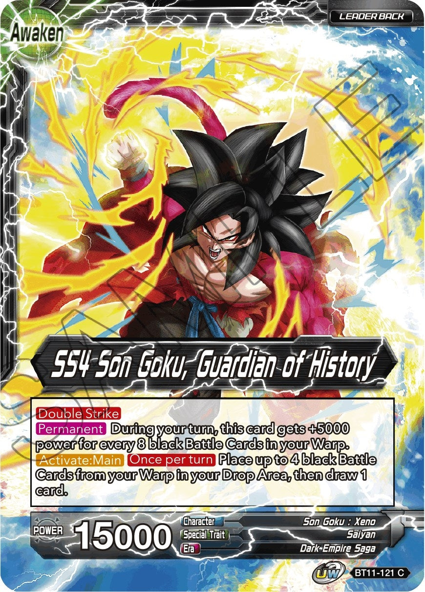 Son Goku // SS4 Son Goku, Guardian of History (BT11-121) (DBS-B11)