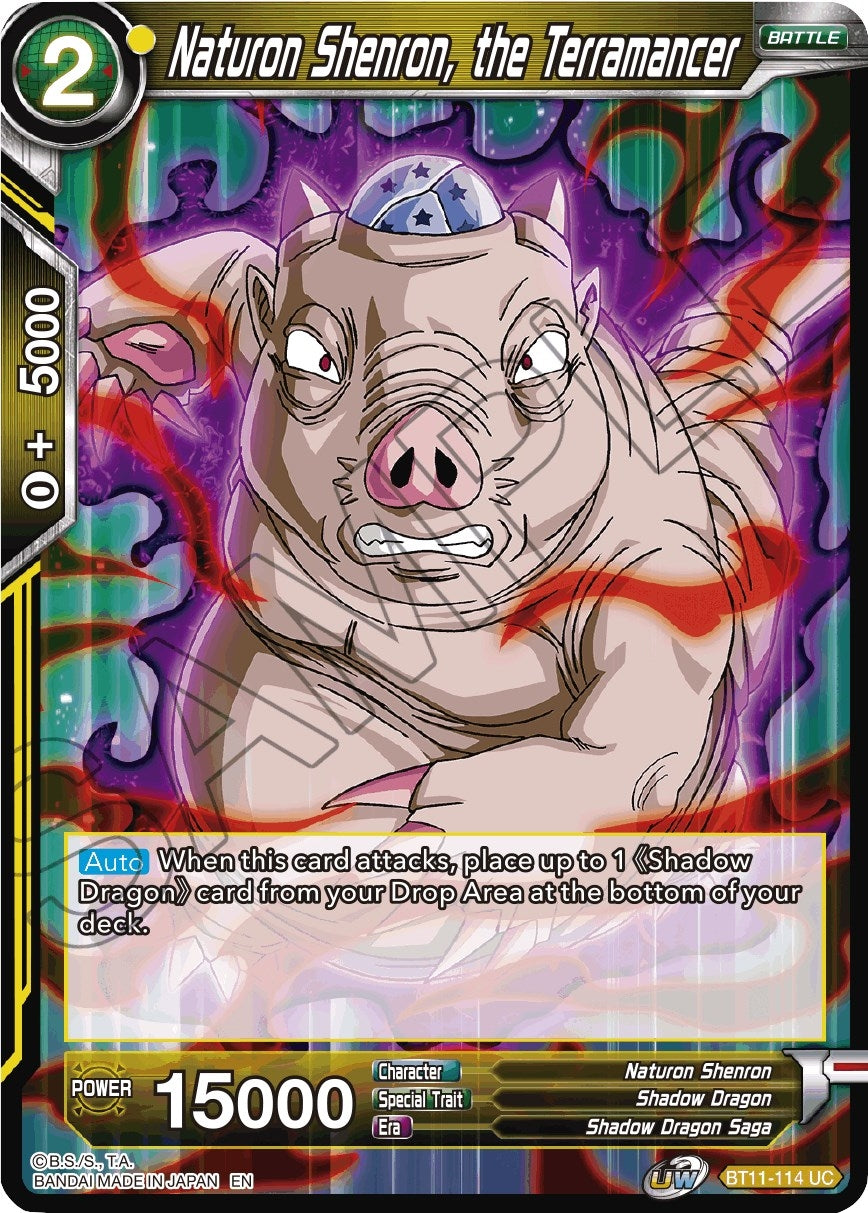 Naturon Shenron, the Terramancer (BT11-114) (DBS-B11)