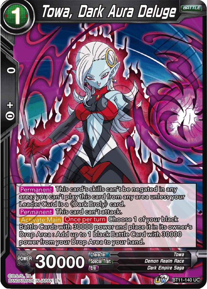 Towa, Dark Aura Deluge (BT11-140) (DBS-B11)