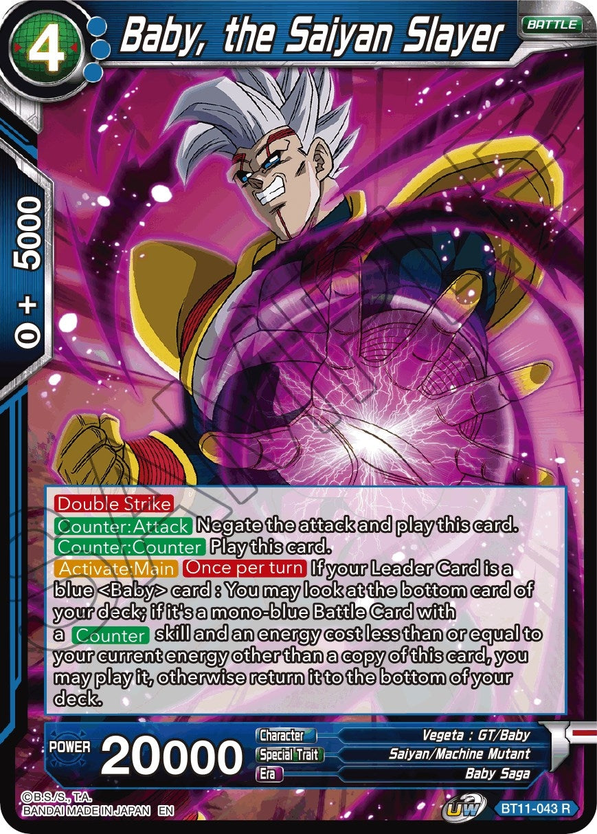 Baby, the Saiyan Slayer (BT11-043) (DBS-B11)
