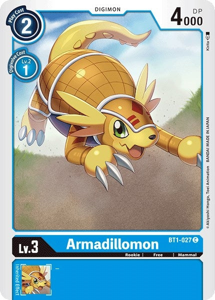 Armadillomon - BT1-027 (BT1-027 C) (BT01-03A)