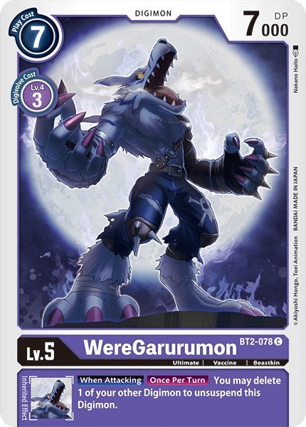 WereGarurumon - BT2-078 (BT2-078 C) (BT01-03A)