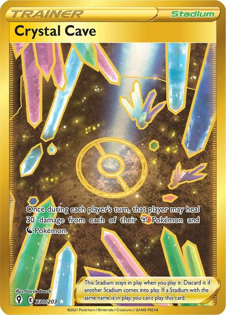 Crystal Cave (Secret) (230/203) (SWSH07)