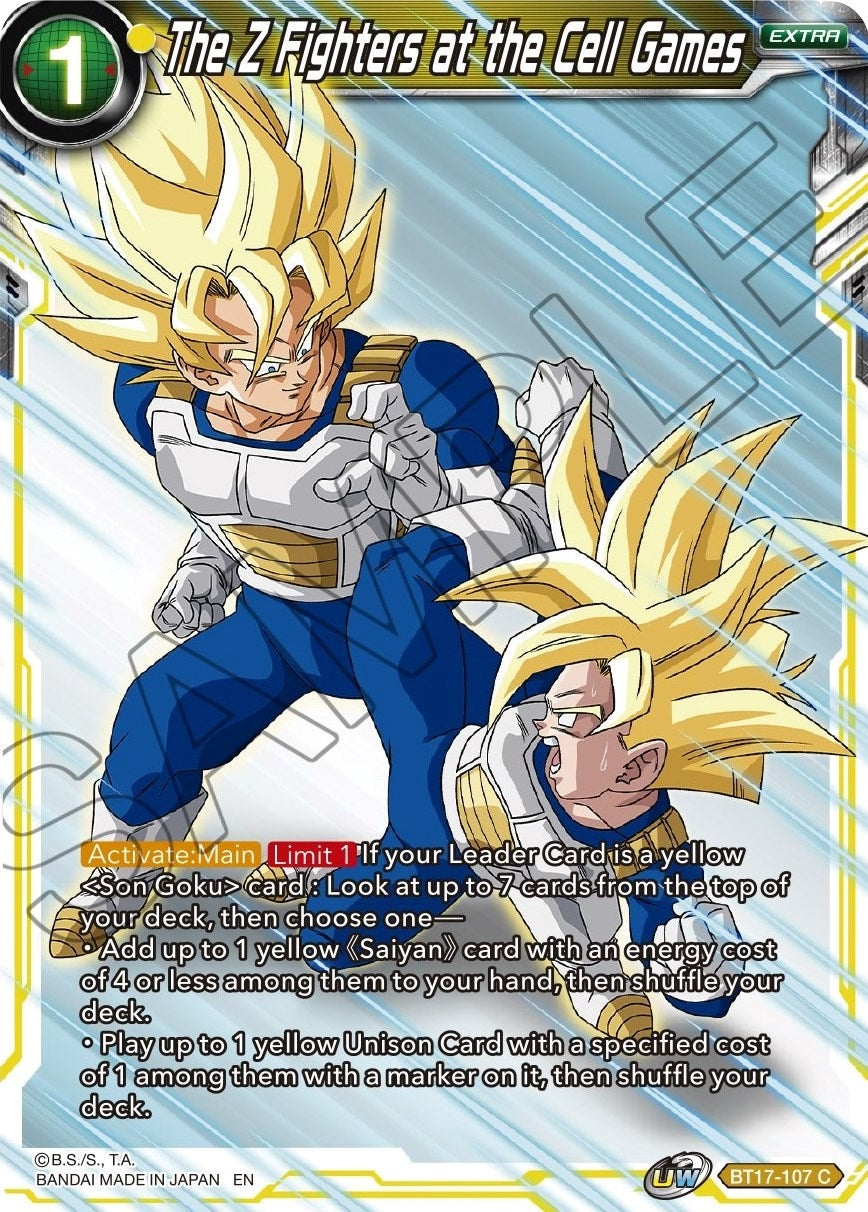 The Z Fighters at the Cell Games (BT17-107) (DBS-B17)