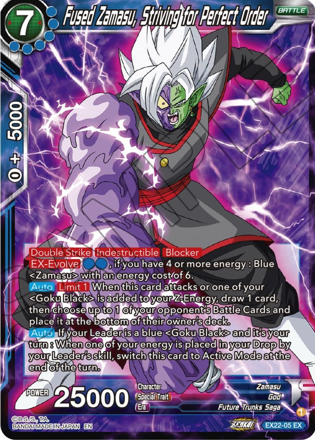 Fused Zamasu, Striving for Perfect Order (EX22-05) (DBS-BE22)