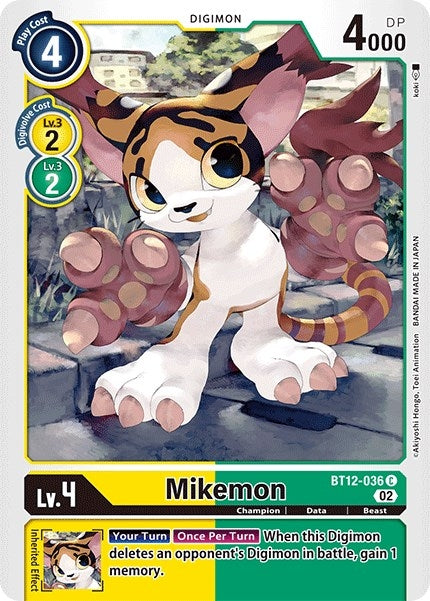 Mikemon (BT12-036 C) (BT-12)