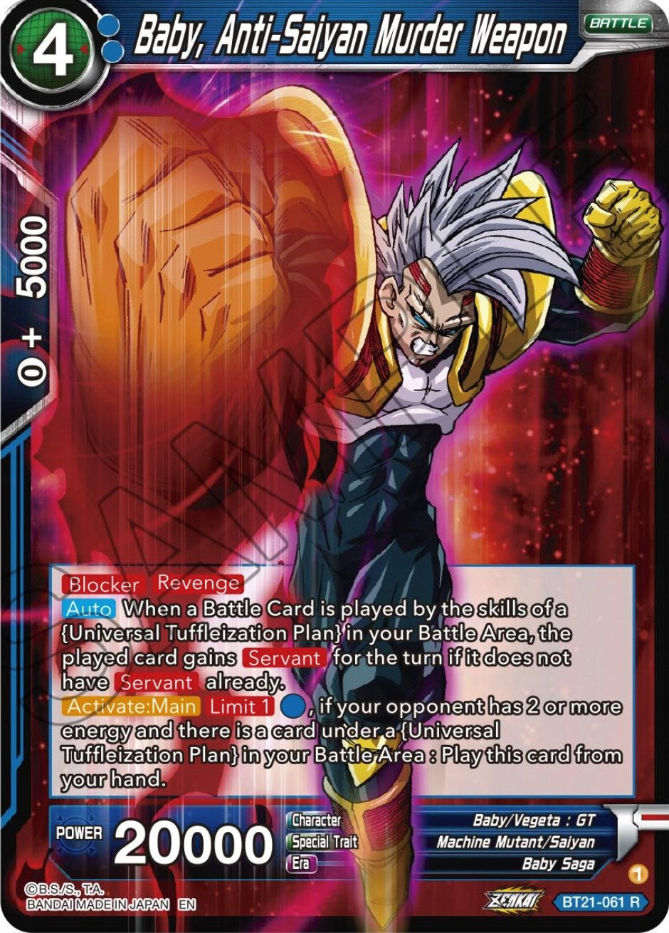 Baby, Anti-Saiyan Murder Weapon (BT21-061) (BT21)
