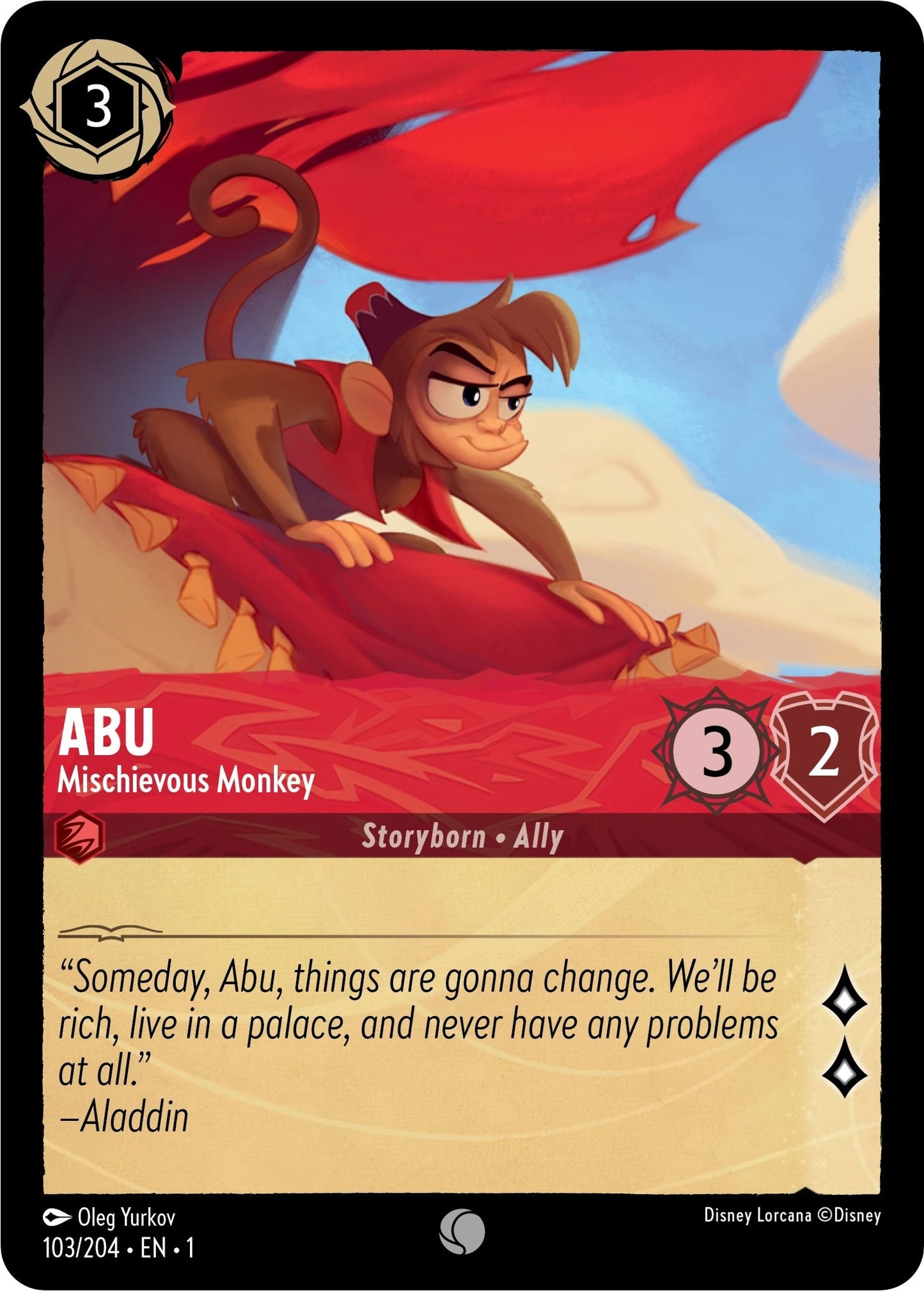 Abu - Mischievous Monkey (103/204) (1)
