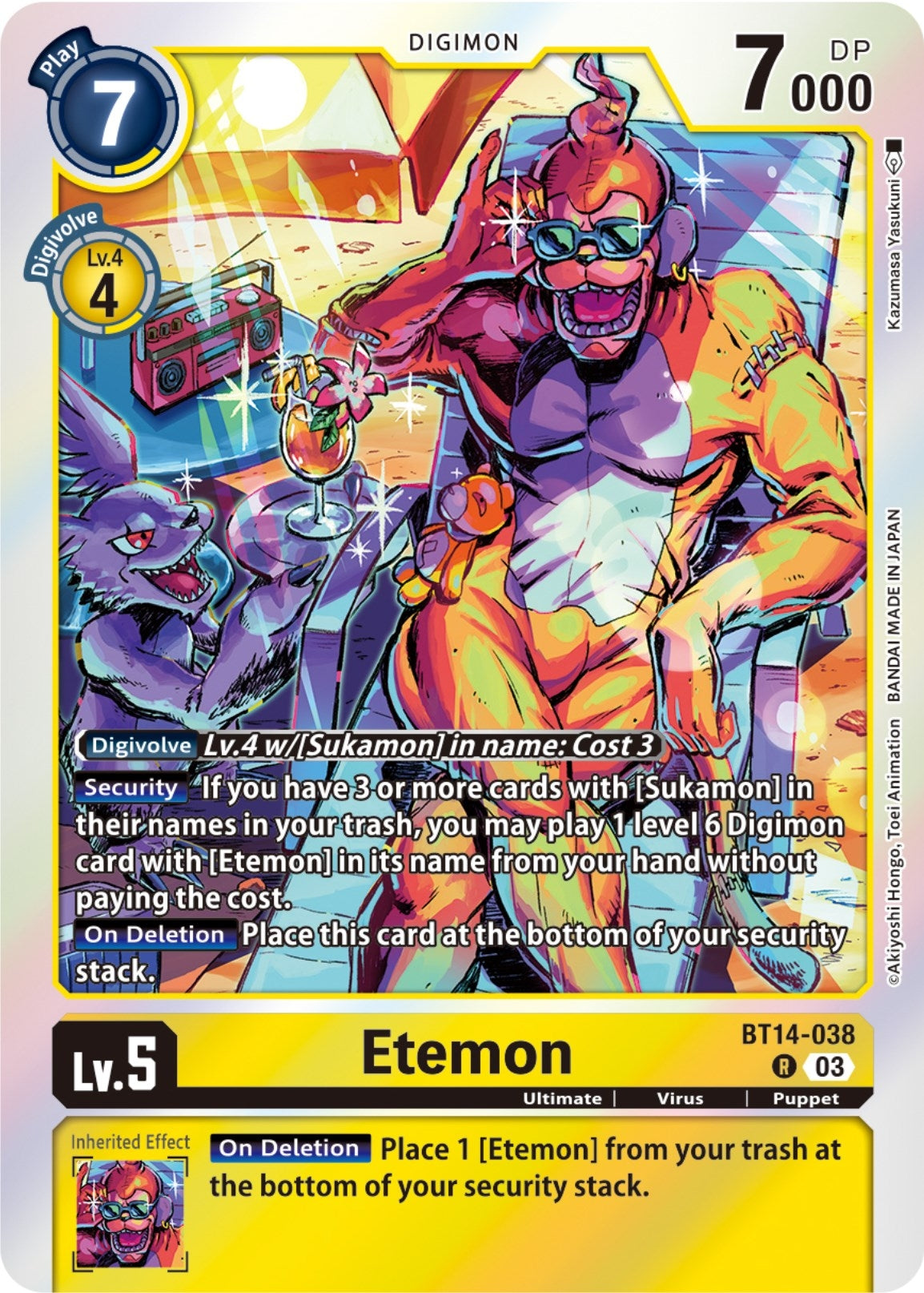 Etemon (BT14-038 R) (BT-14)