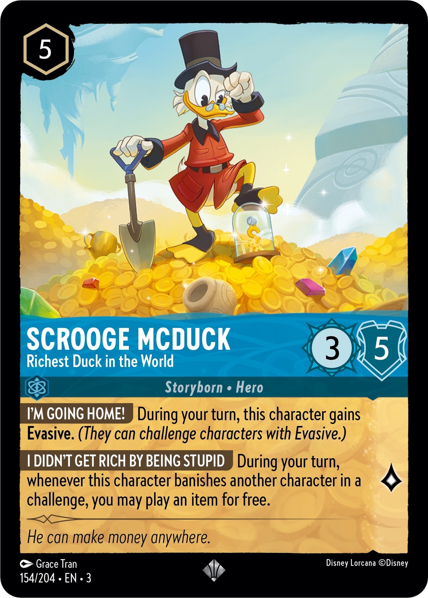 Scrooge McDuck - Richest Duck in the World (154/204) (3)