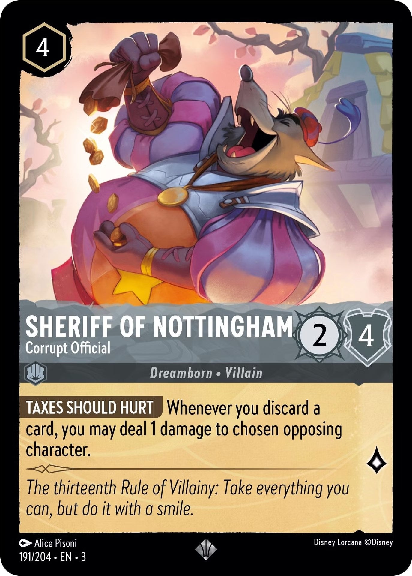 Sheriff of Nottingham - Corrupt Official (191/204) (3)