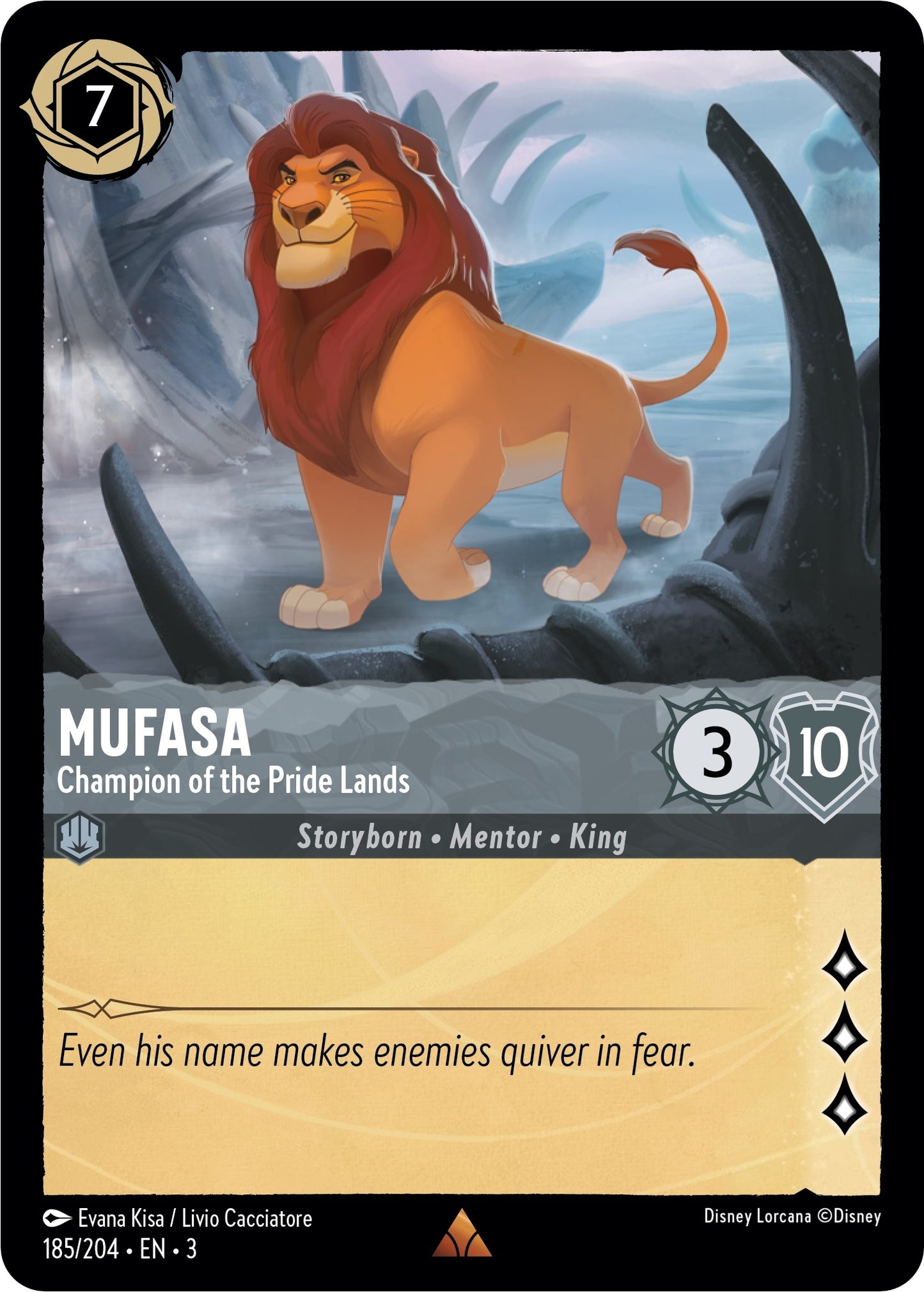 Mufasa - Champion of the Pride Lands (185/204) (3)