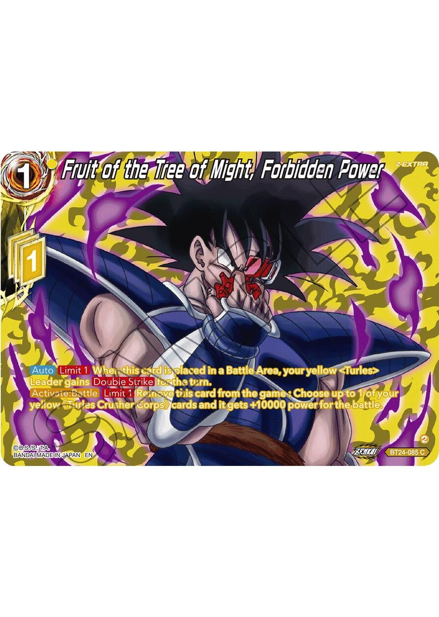 Fruit of the Tree of Might, Forbidden Power (Collector Booster Silver) (BT24-085) (BT24)