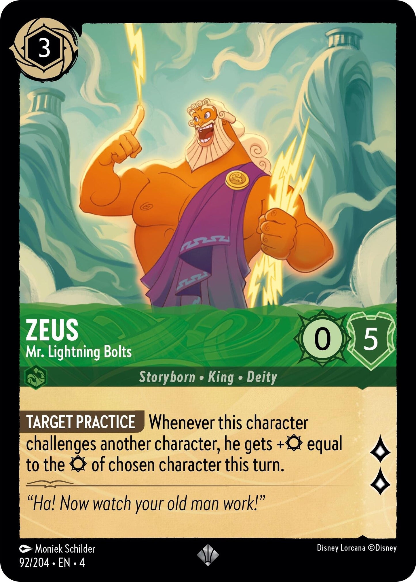 Zeus - Mr. Lightning Bolts (92/204) (4)