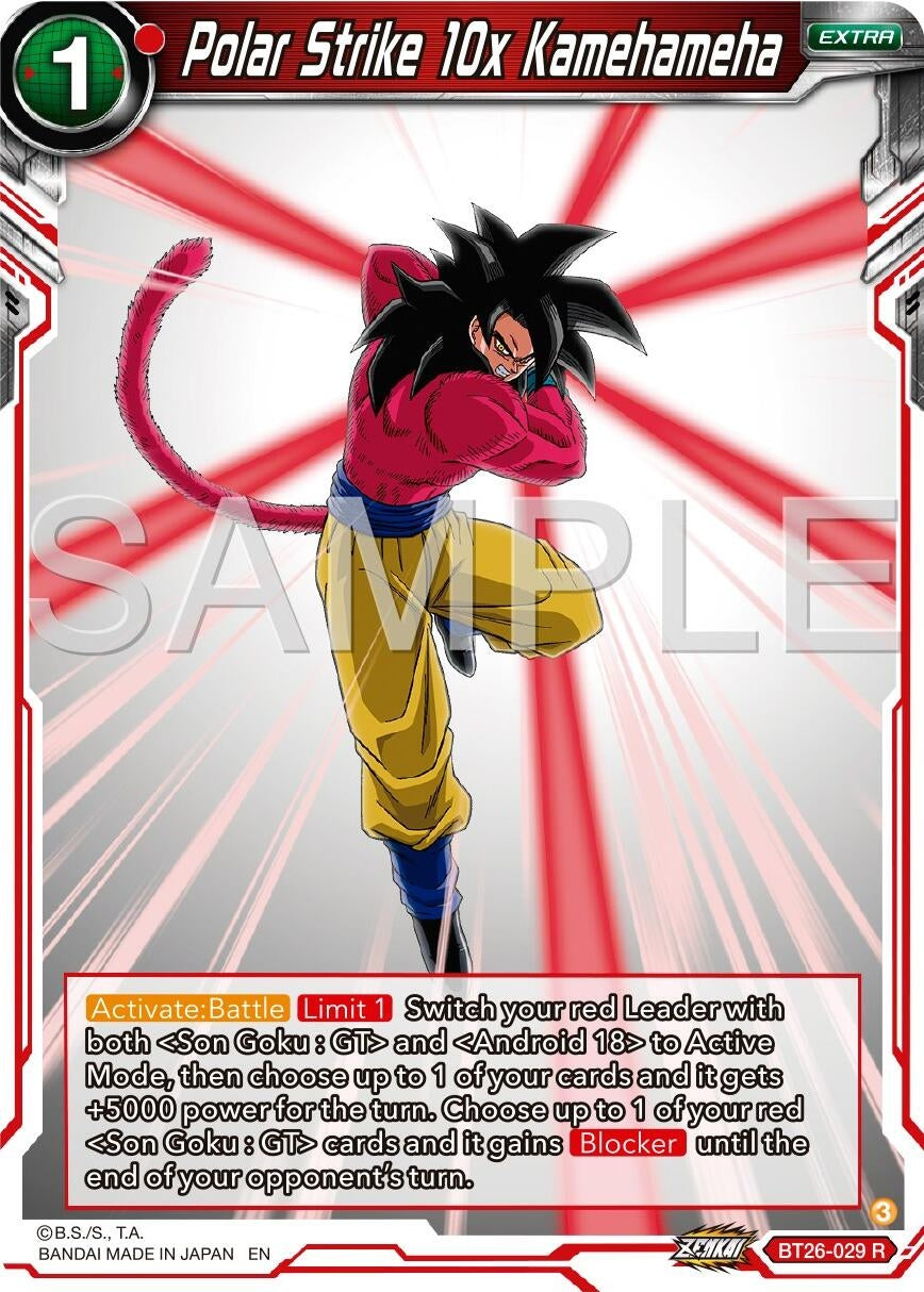 Polar Strike 10x Kamehameha (BT26-029) (BT26)