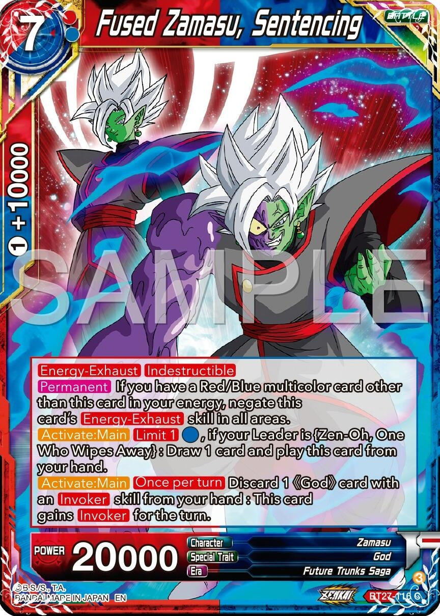Fused Zamasu, Sentencing (BT27-116) (BT27)