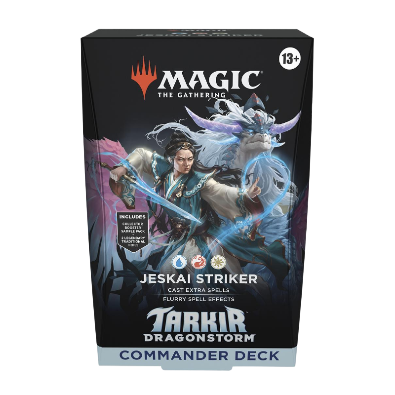 Magic: The Gathering Tarkir Dragonstorm Commander Deck - Jeskai Striker