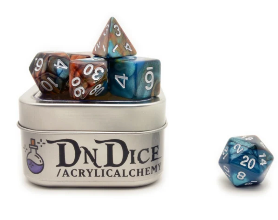 COMMON ACRYLIC ALCHEMY DICE SET