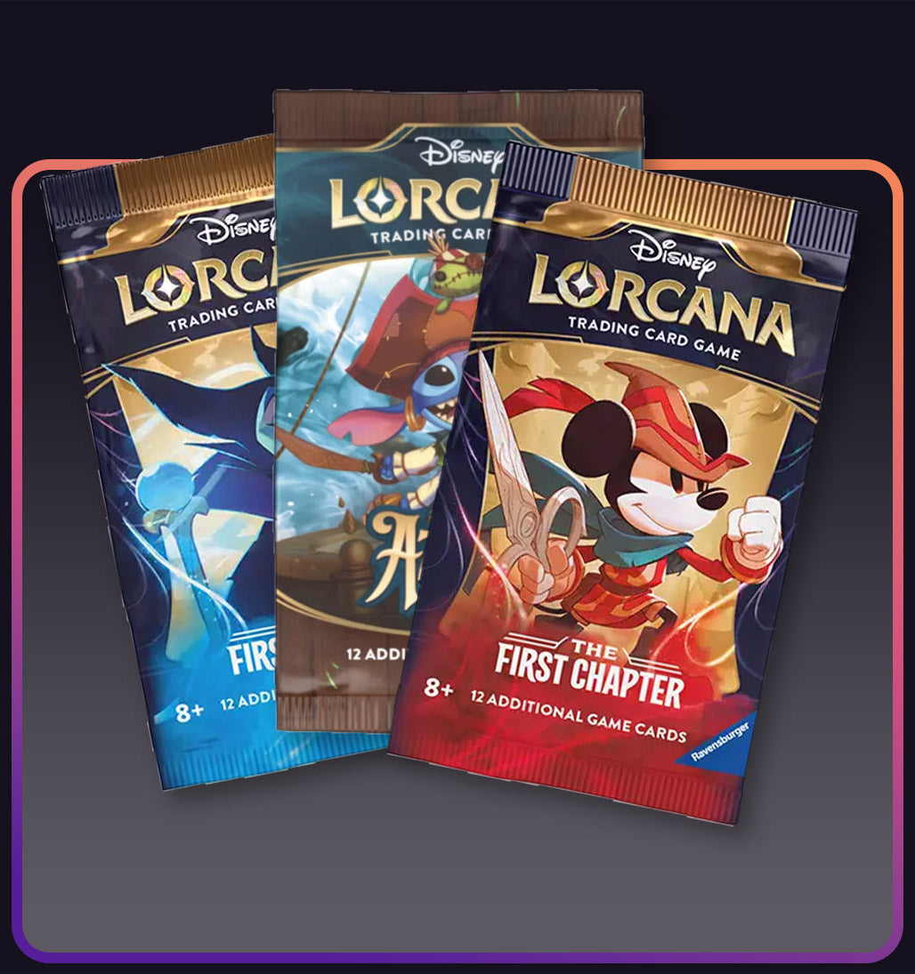 Disney Lorcana Booster Packs