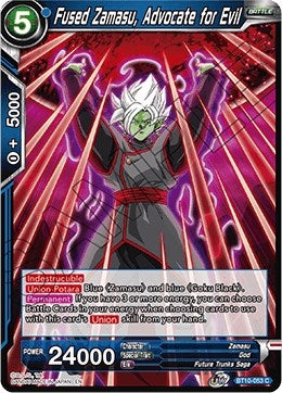 Fused Zamasu, Advocate for Evil (BT10-053) (DBS-B10)