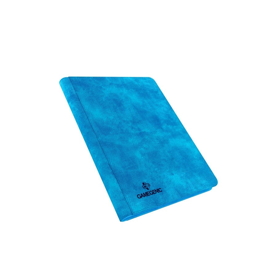 Image for GameGenic Zip-Up Album 18-Pocket Side-Loading - Blue - Storage Albums