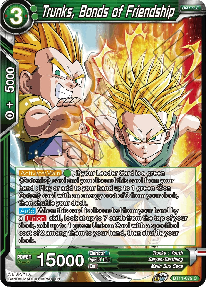 Trunks, Bonds of Friendship (BT11-079) (DBS-B11)