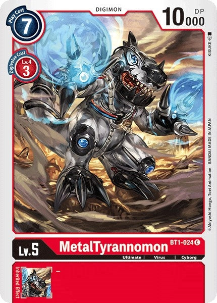 MetalTyrannomon (BT1-024 C) (BT01-03A)