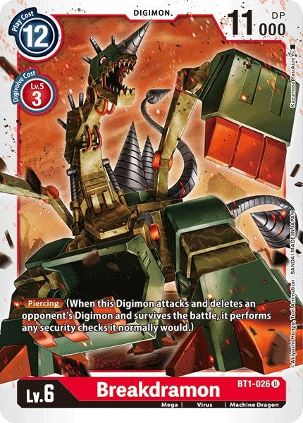 Breakdramon (BT1-026 U) (BT01-03A)