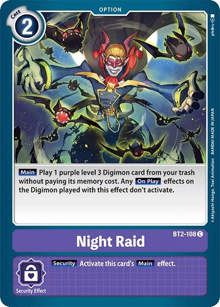 Night Raid (BT2-108 C) (BT01-03A)