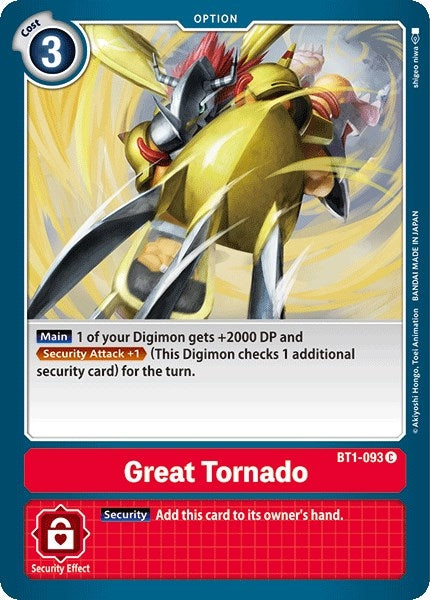 Great Tornado (BT1-093 C) (BT01-03A)