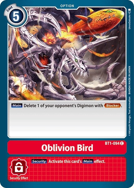Oblivion Bird (BT1-094 C) (BT01-03A)