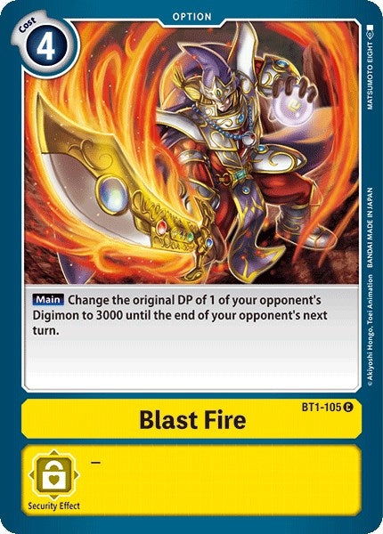 Blast Fire (BT1-105 C) (BT01-03A)