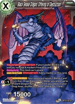 Black Smoke Dragon, Offering of Destruction (BT13-124) (DBS-B13)