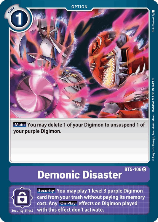 Demonic Disaster (BT5-106 C) (BT-05)