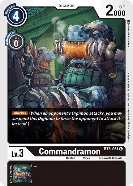 Commandramon (BT5-061 C) (BT-05)