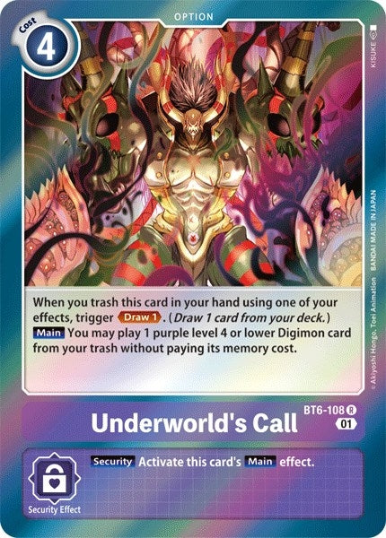 Underworld's Call (BT6-108 R) (BT-06)