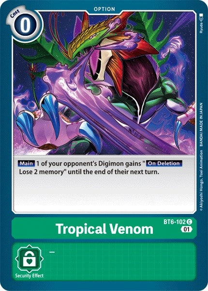 Tropical Venom (BT6-102 C) (BT-06)