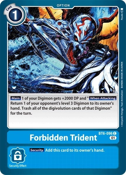 Forbidden Trident (BT6-096 C) (BT-06)