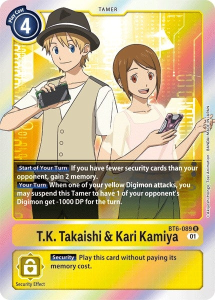 T.K. Takaishi & Kari Kamiya (BT6-089 R) (BT-06)