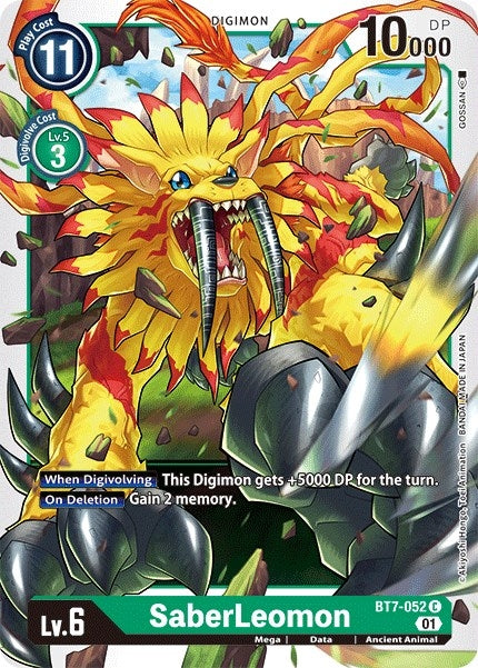 SaberLeomon (BT7-052 C) (BT-07)