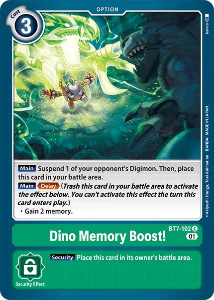 Dino Memory Boost! (BT7-102 C) (BT-07)