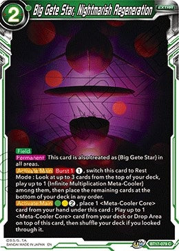 Big Gete Star, Nightmarish Regeneration (BT17-079) (DBS-B17)