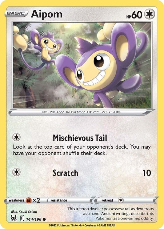 Aipom (144/196) (SWSH11)