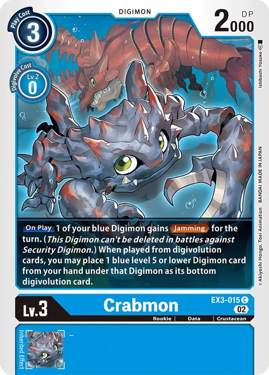 Crabmon (EX3-015 C) (EX-03)
