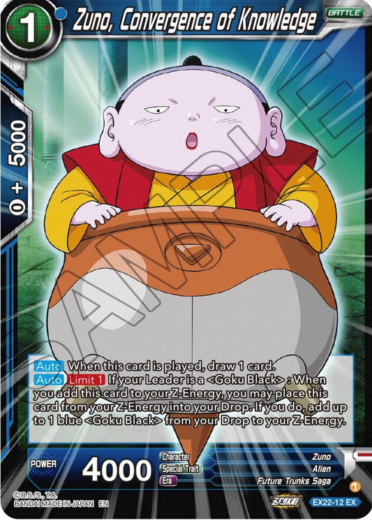 Zuno, Convergence of Knowledge (EX22-12) (DBS-BE22)