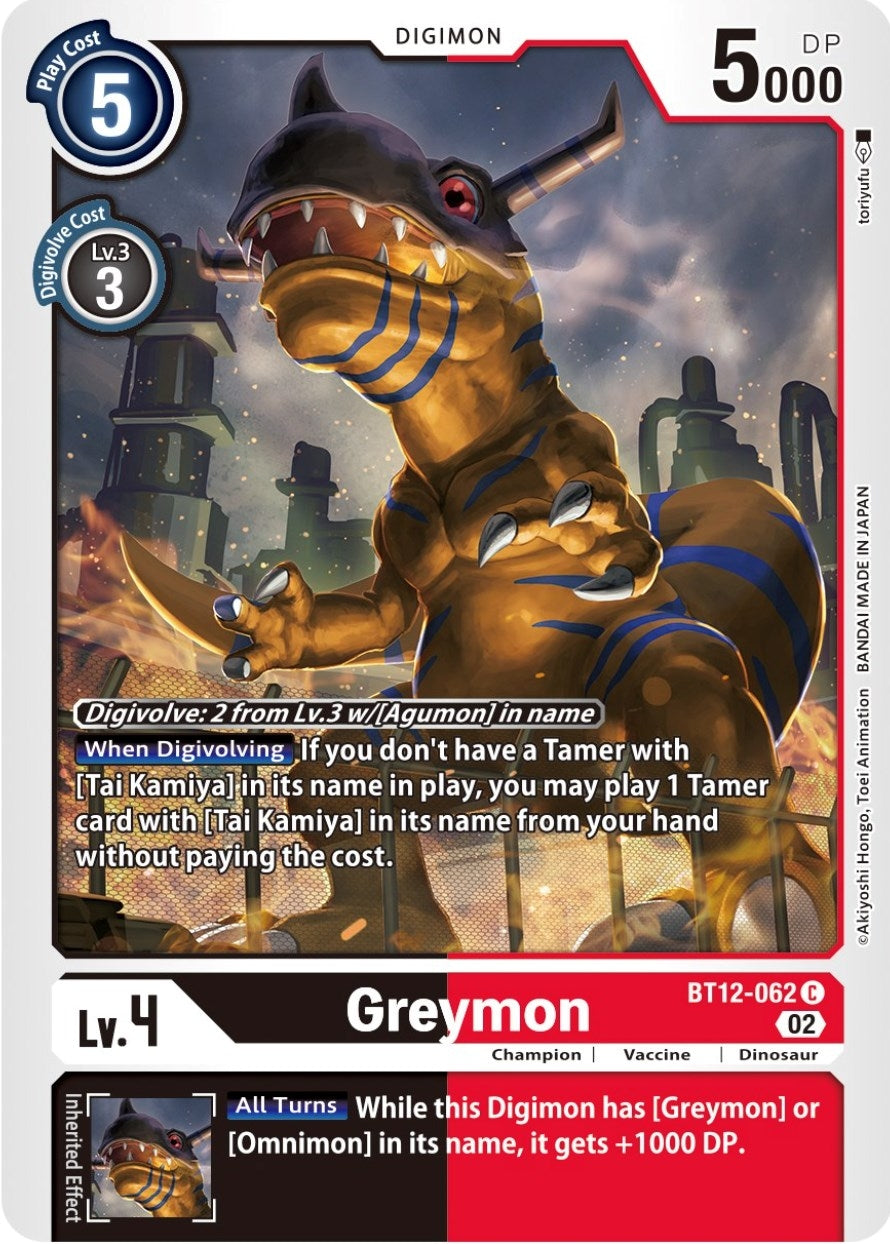 Greymon (BT12-062 C) (BT-12)