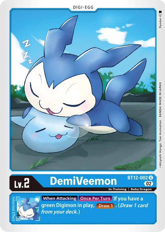 DemiVeemon (BT12-002 U) (BT-12)