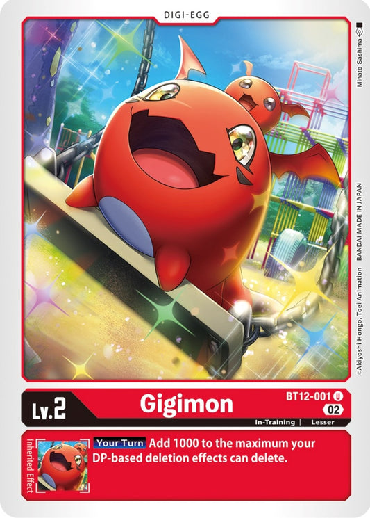 Gigimon (BT12-001 U) (BT-12)