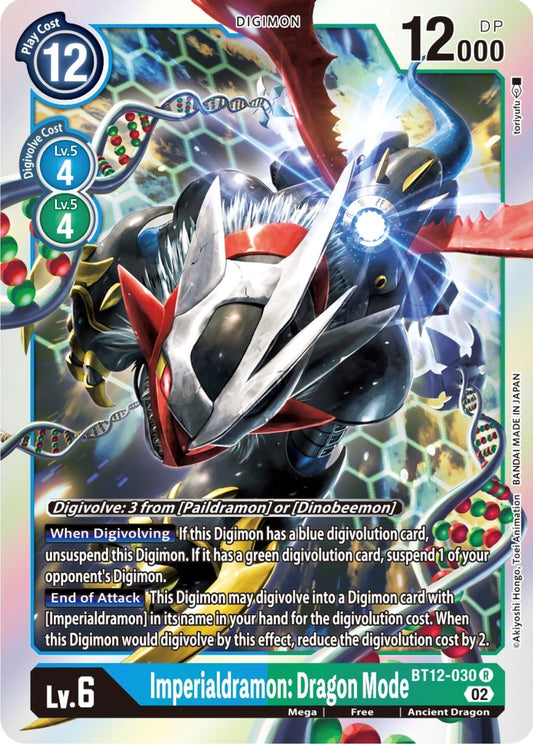 Imperialdramon: Dragon Mode (BT12-030 R) (BT12)